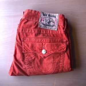 True Religion Authentic Vintage Corduroy Jeans